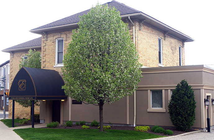 Another view of the Funeral Home