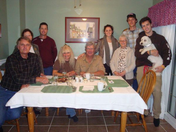 Thanksgiving dinner - October 2014