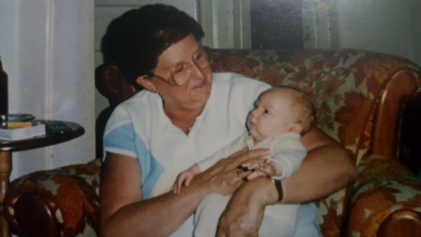Grandma and me... - 1987